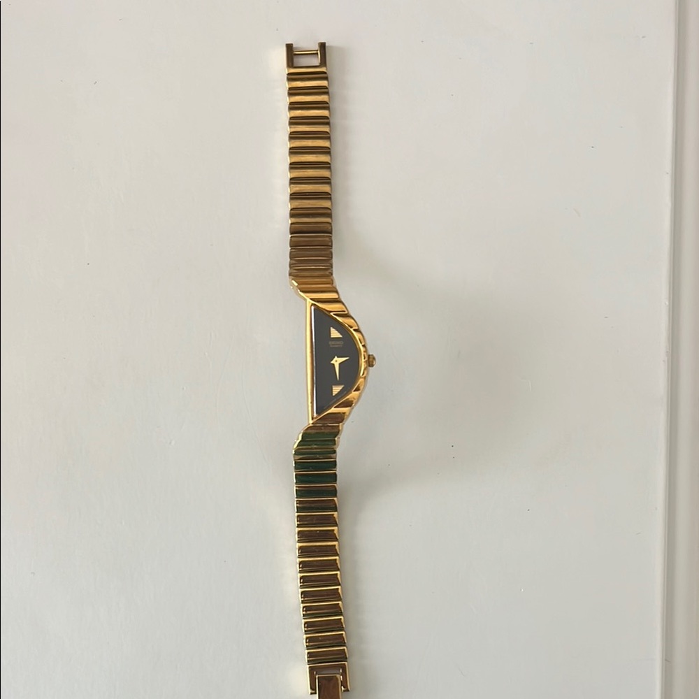 Gold and Black Watch